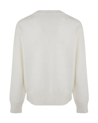 AMI Paris Ami De Coeur Sweater "White"