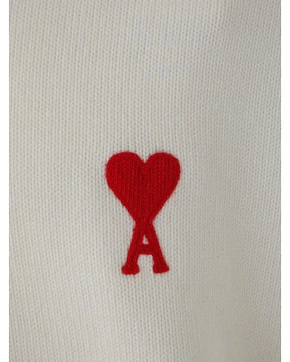 AMI Paris Ami De Coeur Sweater "White"