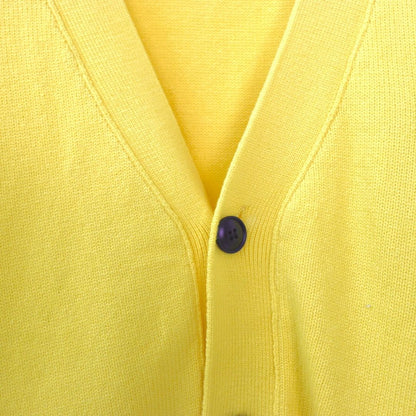 AMI Paris Ami De Coeur Cardigan "Yellow"