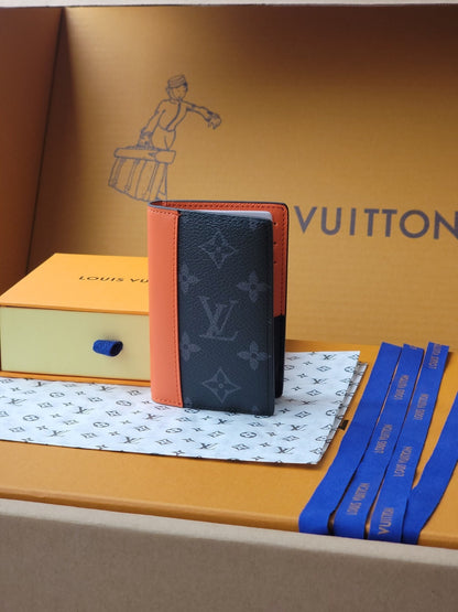 Louis Vuitton Pocket Organizer "Sunrise Orange"