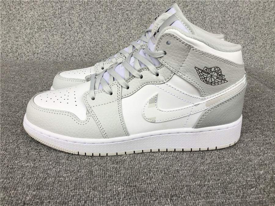 Air Jordan 1 Mid "White Camo"