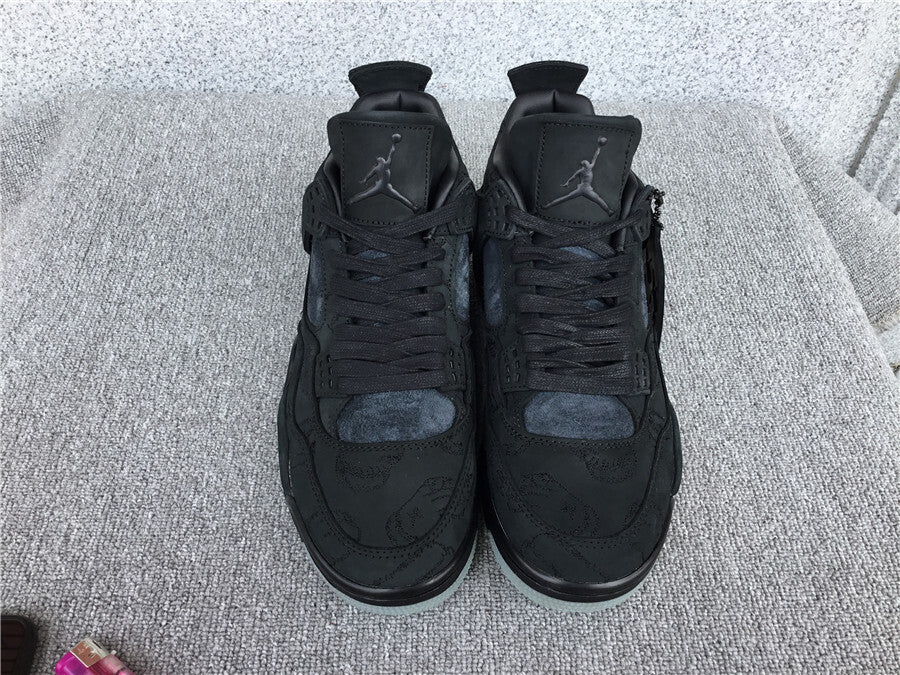 Kaws x Air Jordan 4 Retro "Black"