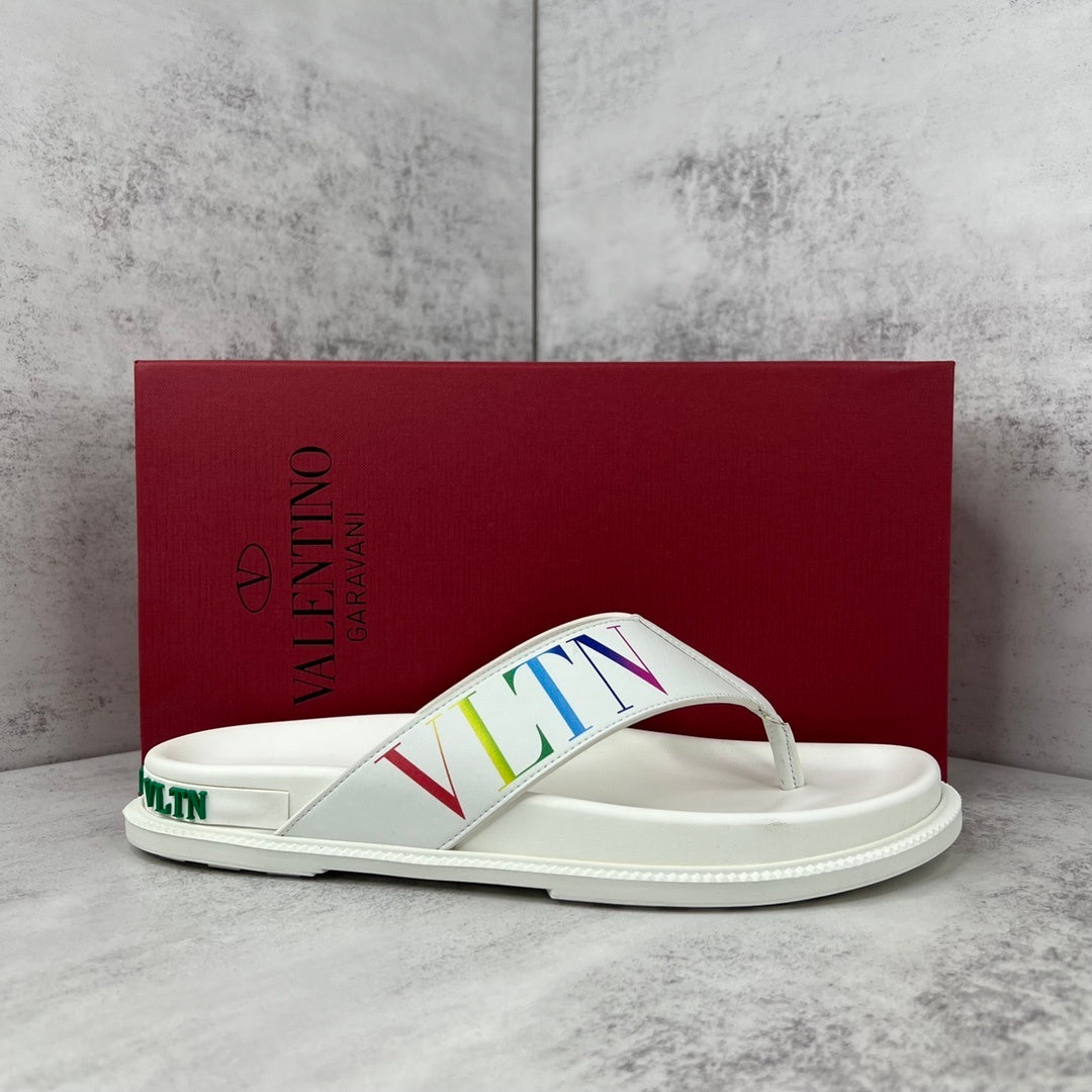 Valentino Garavani Flip-Flops "White-Multicolour"