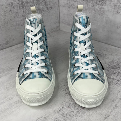 Dior B23 High-Top "White-Blue Pixel"