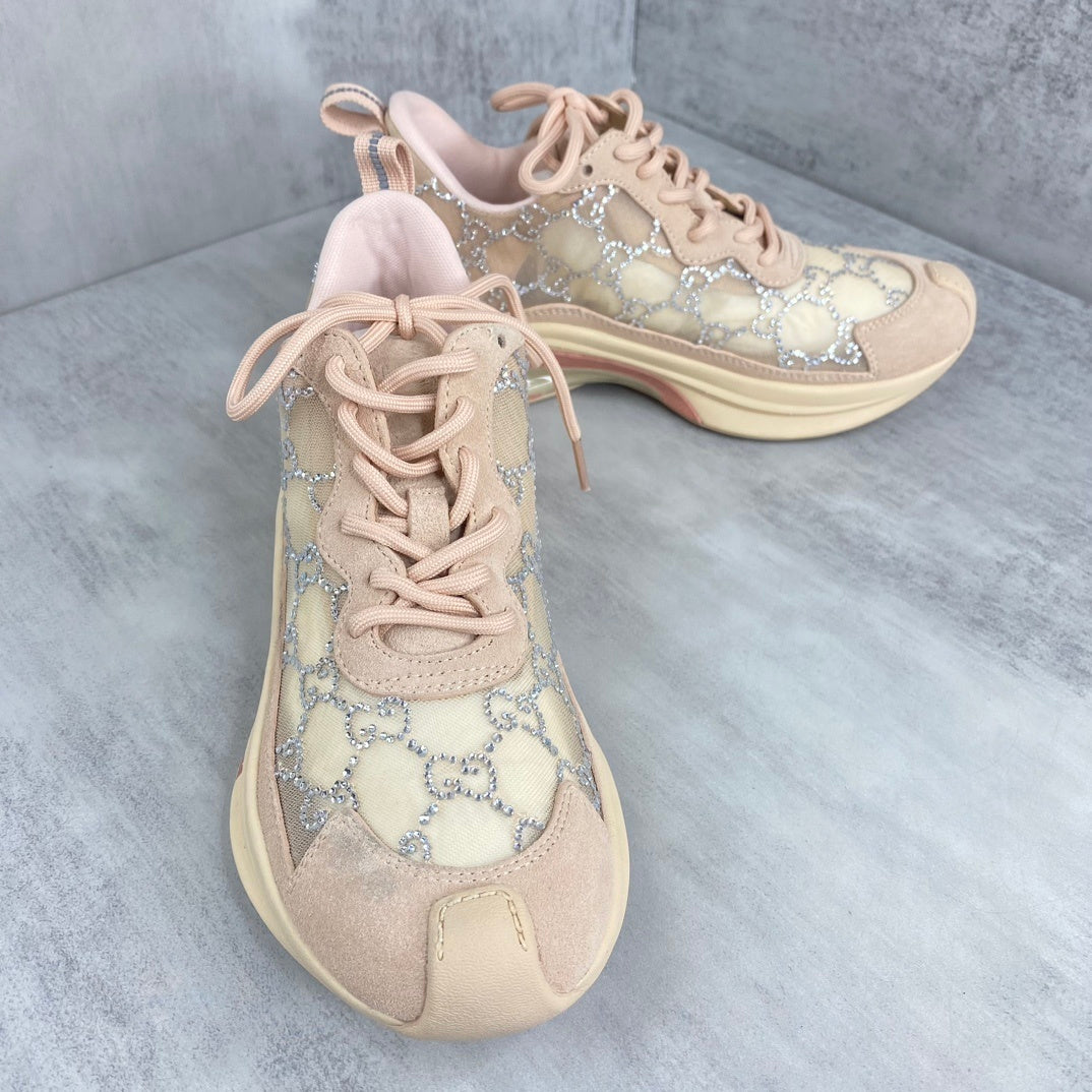 Gucci Run "Pink " Crystals