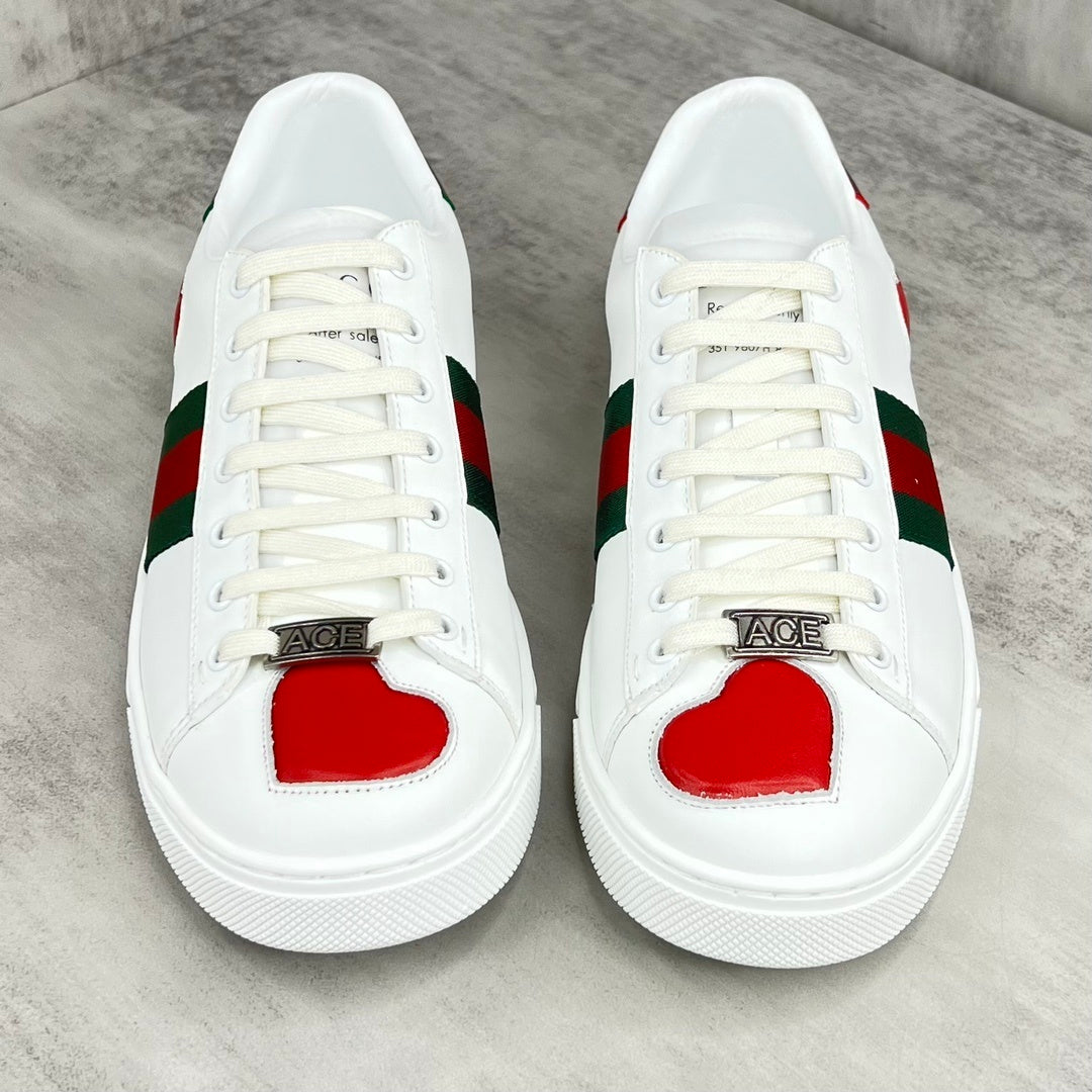 Gucci Ace "White Heart"