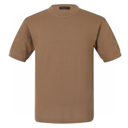 Louis Vuitton Monogram Short-Sleeved Crewneck "Brown"