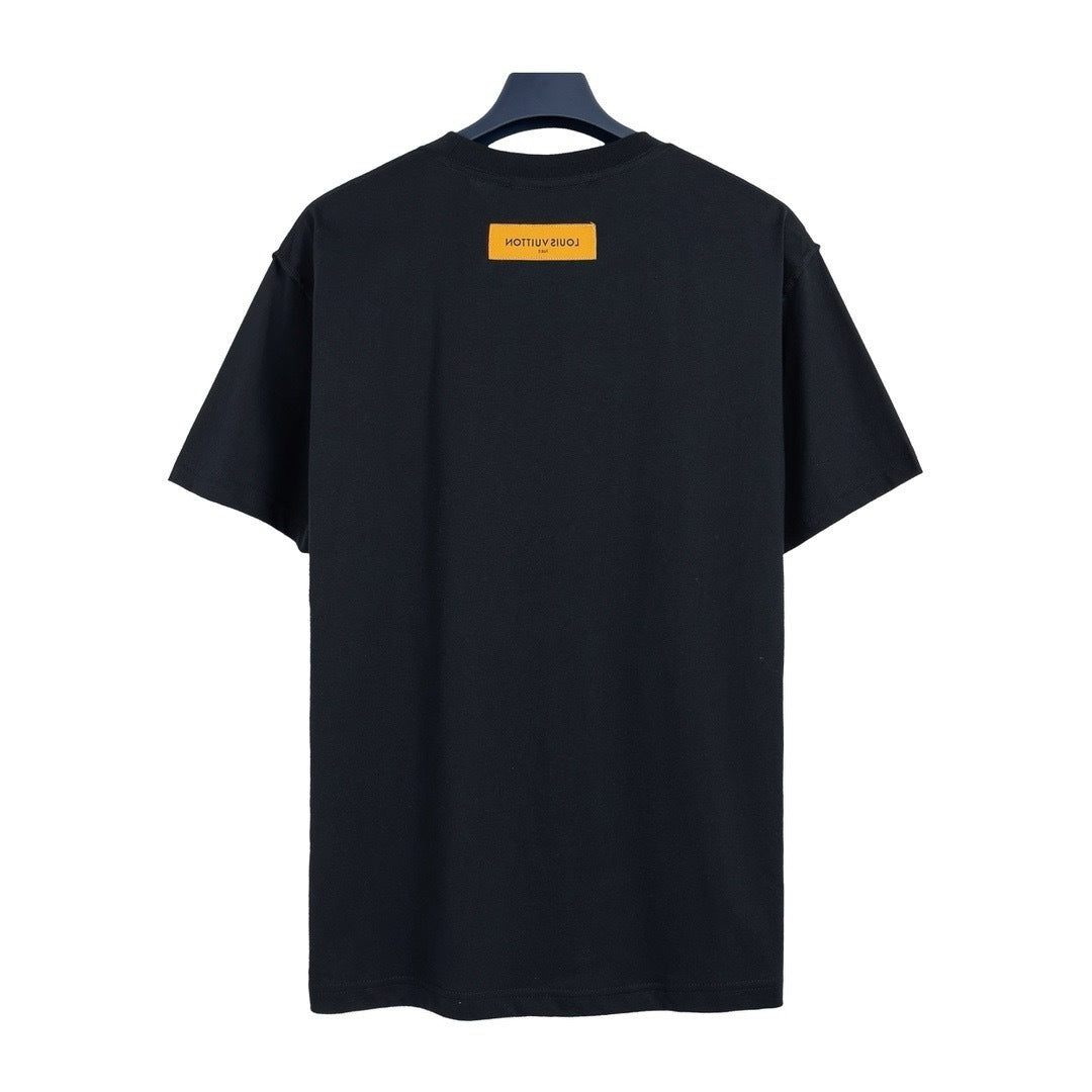 Louis Vuitton Rainbow Print T-Shirt "Black"