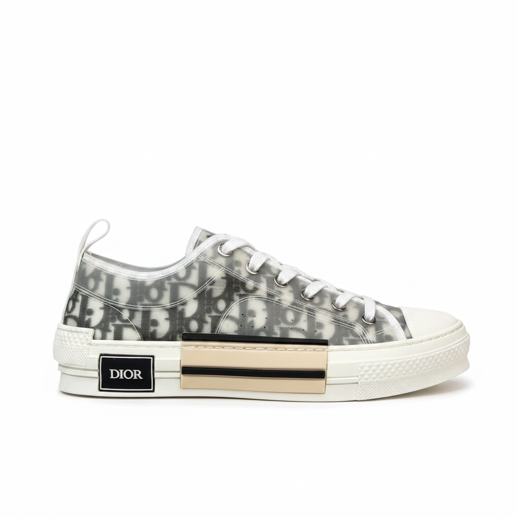 Dior B23 Low "White-Black-Beige"
