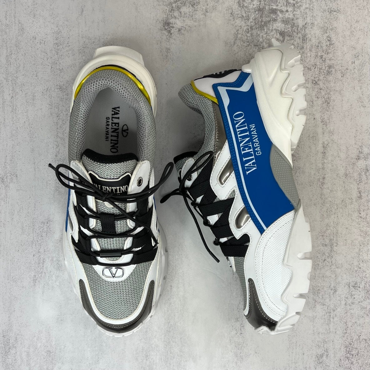 Valentino Garavani Climbers "Blue-White-Grey"