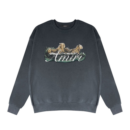 Amiri Cheeatah Sweatshirt "Grey"