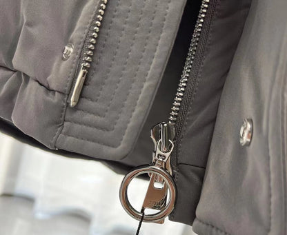 Ami Paris Down Jacket "Grey"