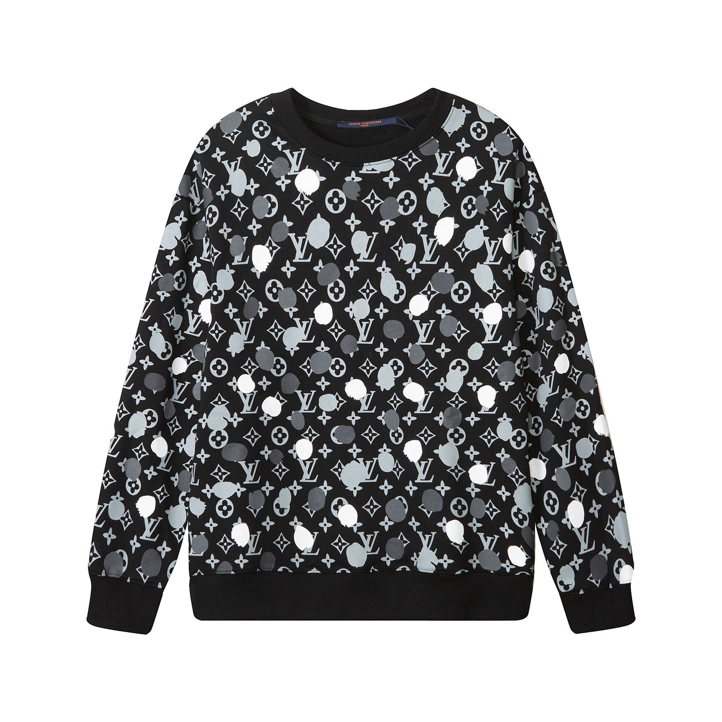 Louis Vuitton x Yayoi Kusama Infinity Dots Printed Sweatshirt "Black"