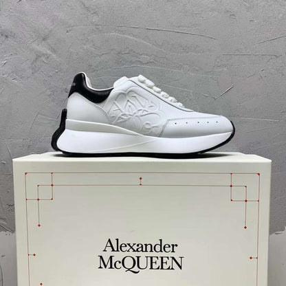 Alexander McQueen Sprint Runner "White-Black"