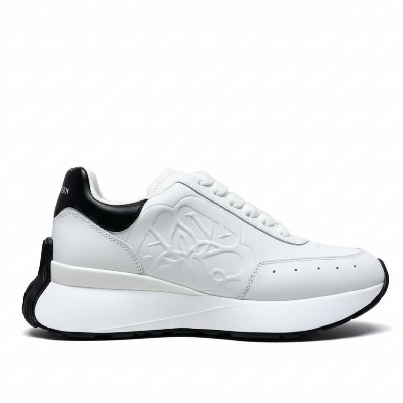 Alexander McQueen Sprint Runner "White-Black"