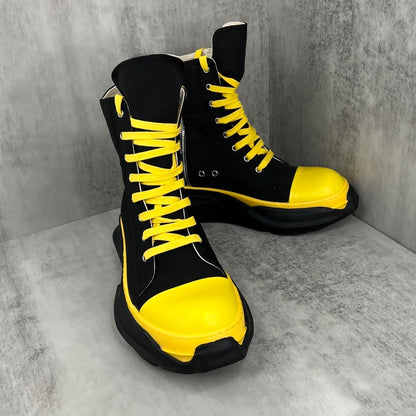 Rick Owens Abstract DRKSHDW High "Black-Yellow"