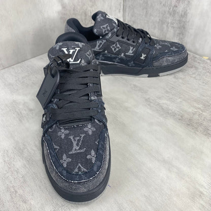 Louis Vuitton Trainers "Black-Blue Denim"