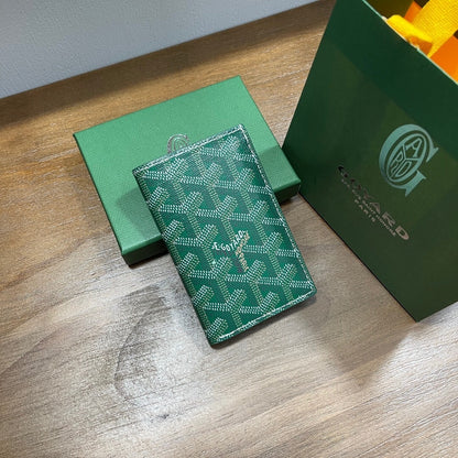 Goyard Saint-Pierre Card Wallet "Green"