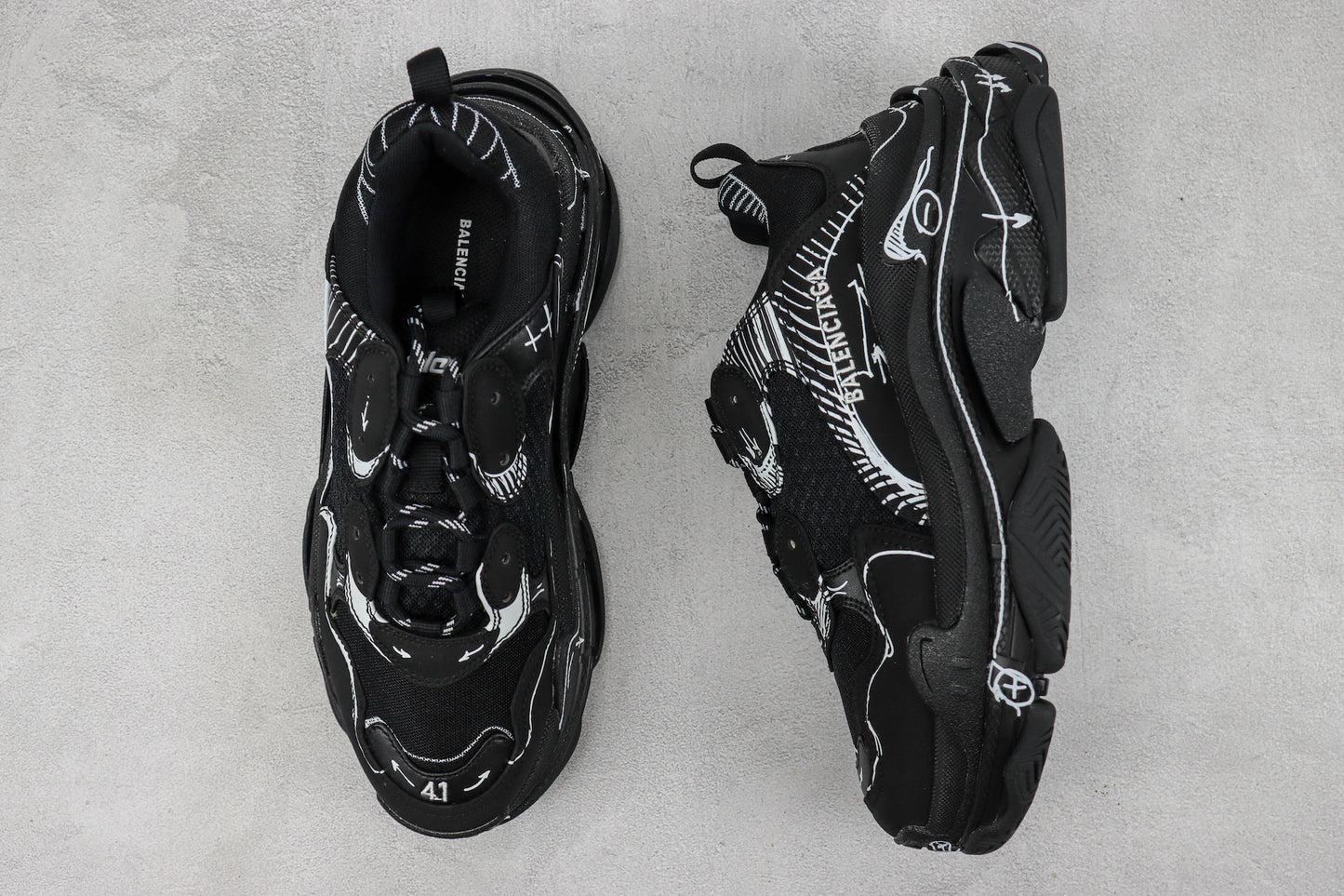 Balenciaga Triple S "Sketch"