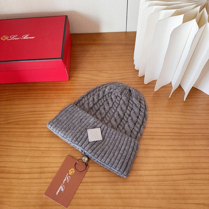Loro Piana Wool Beanie "Grey"