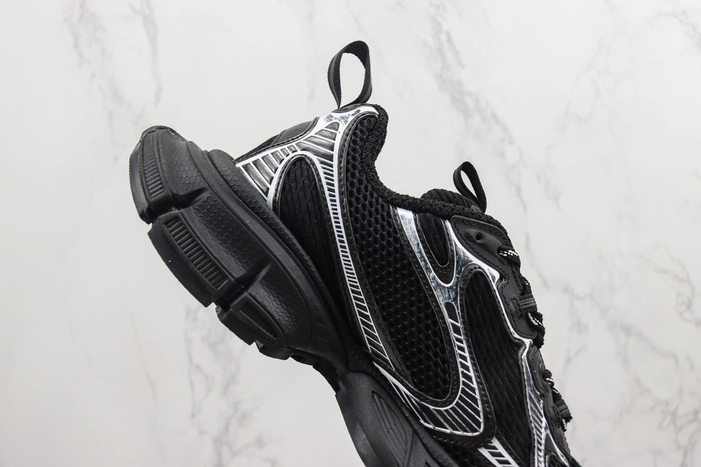 Balenciaga 3XL "Black-Silver"