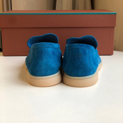 Loro Piana Summer Walk Loafers "Blue"