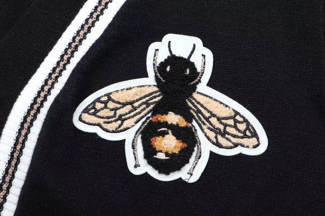 Gucci Bee Cardigan "Black"