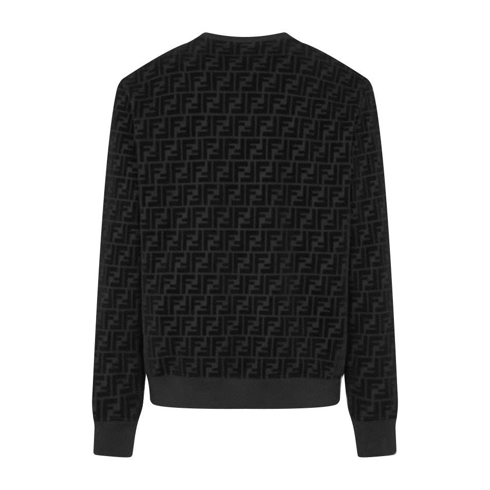 Fendi FF Monogram Sweatshirt "Black"