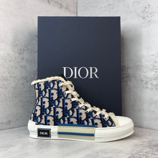 Dior B23 High-Top "Beige-Blue-Black"