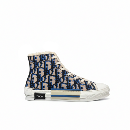 Dior B23 High-Top "Beige-Blue-Black"