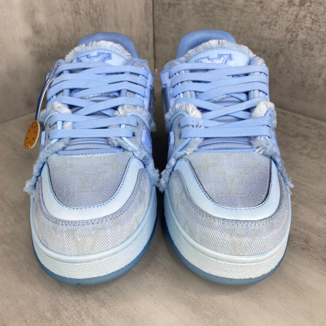 Louis Vuitton Trainers "Light Blue Denim"
