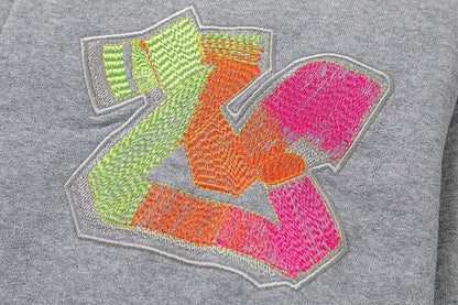 Louis Vuitton Graffiti Hoodie "Grey"