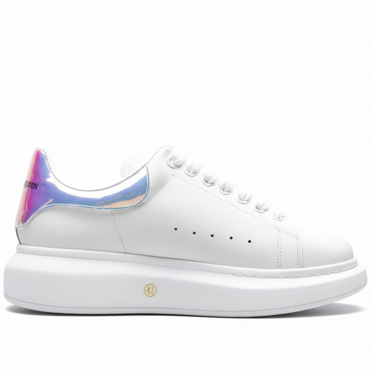 Alexander McQueen Oversized "White-Iridescent"