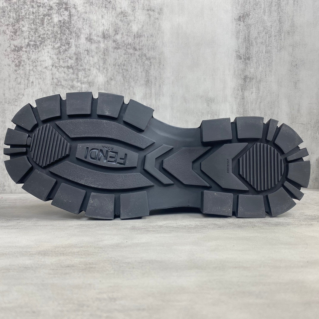 Fendi Force Chelsea "Black Monogram"