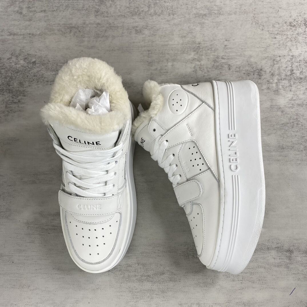 Celine Platform High-Top "White"