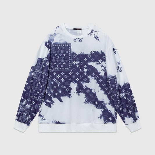 Louis Vuitton Bandana Sweatshirt "White-Purple"