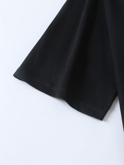 Prada Logo Printed Short-Sleeved T-Shirt "Black"