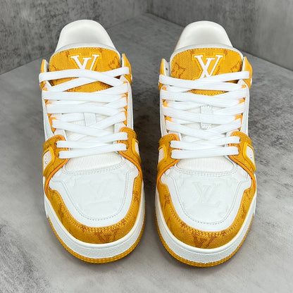 Louis Vuitton Trainers "Gold-White"