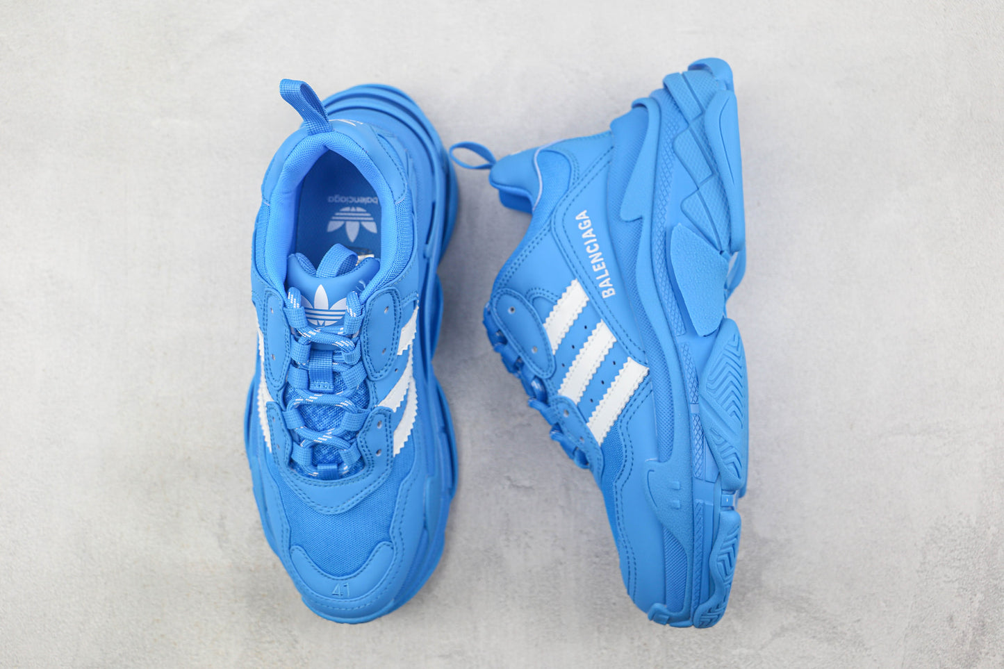 Balenciaga x Adidas Triple S "Blue"
