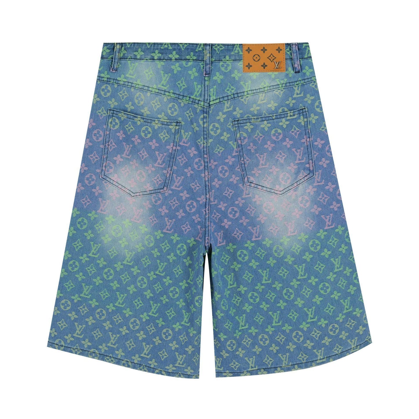 Louis Vuitton Monogram Denim Shorts