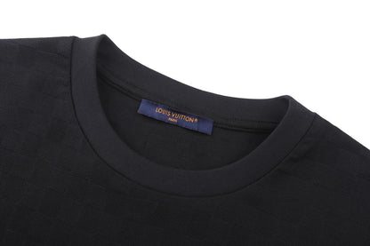 Louis Vuitton Embroidered Signature T-Shirt "Black"
