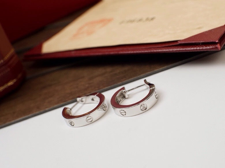 Cartier LOVE Hoop Earrings