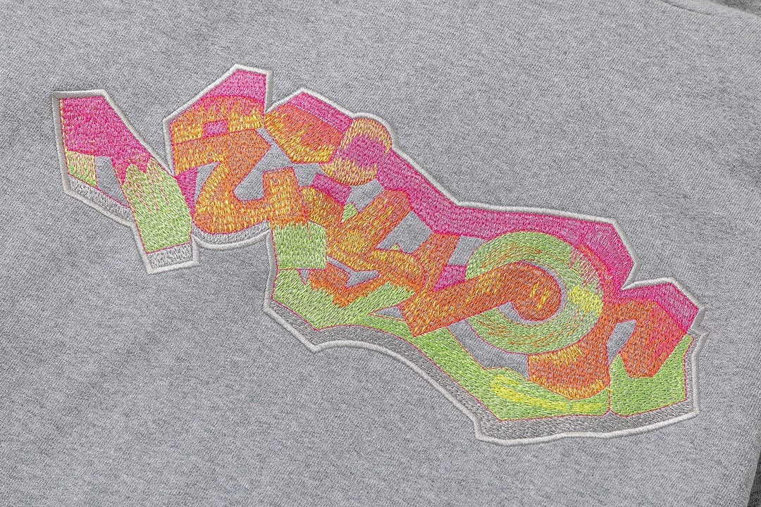 Louis Vuitton Graffiti Hoodie "Grey"