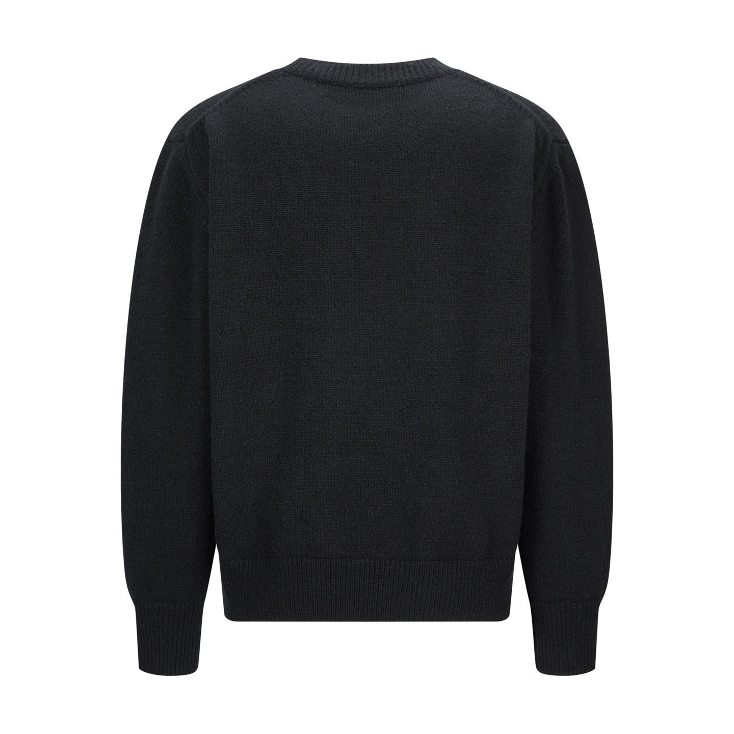 Prada Embroidered Logo Sweater "Black"