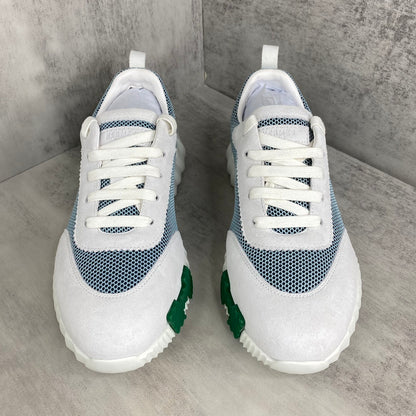 Hermes Bouncing Sneakers "Green-Grey"
