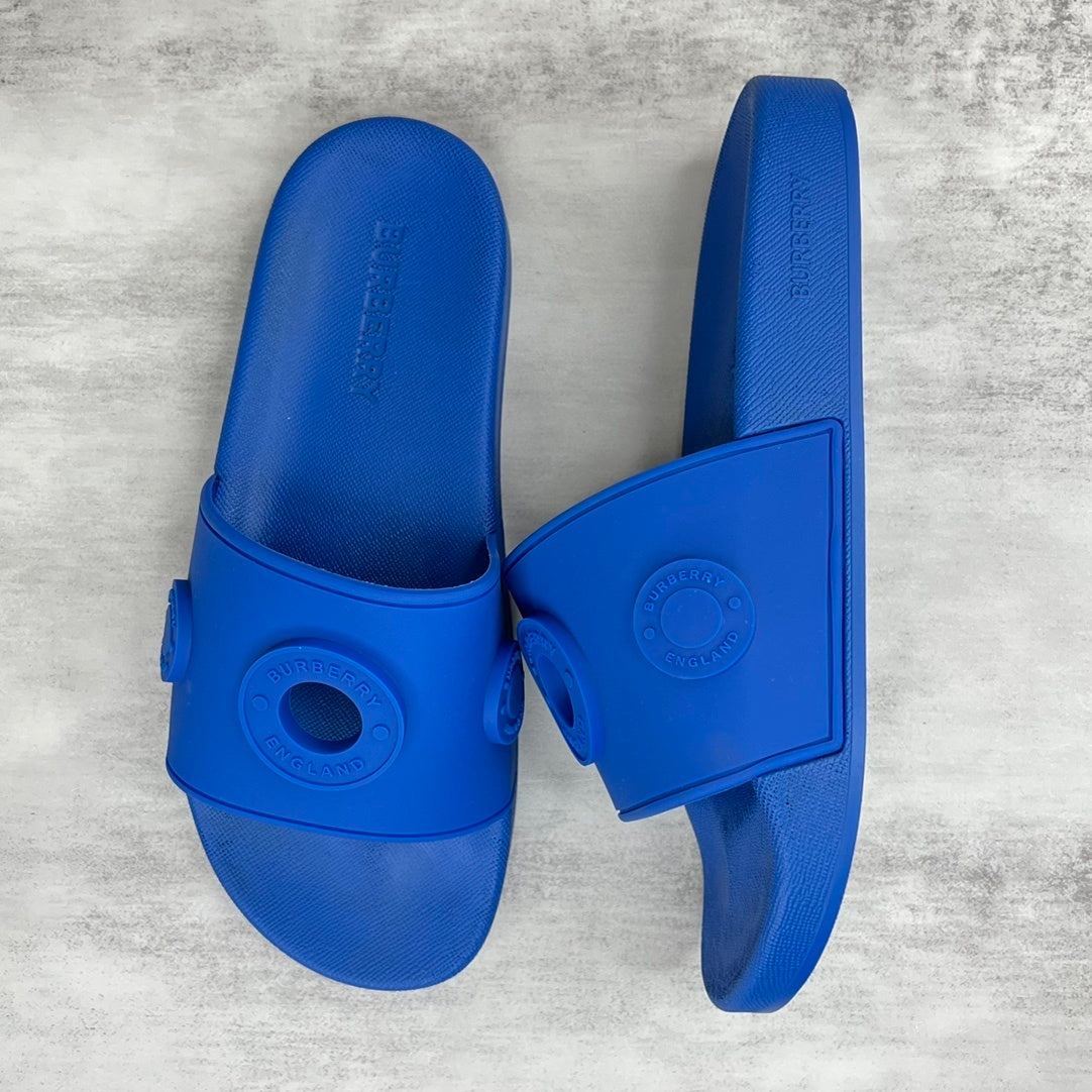 Burberry Slides "Blue"