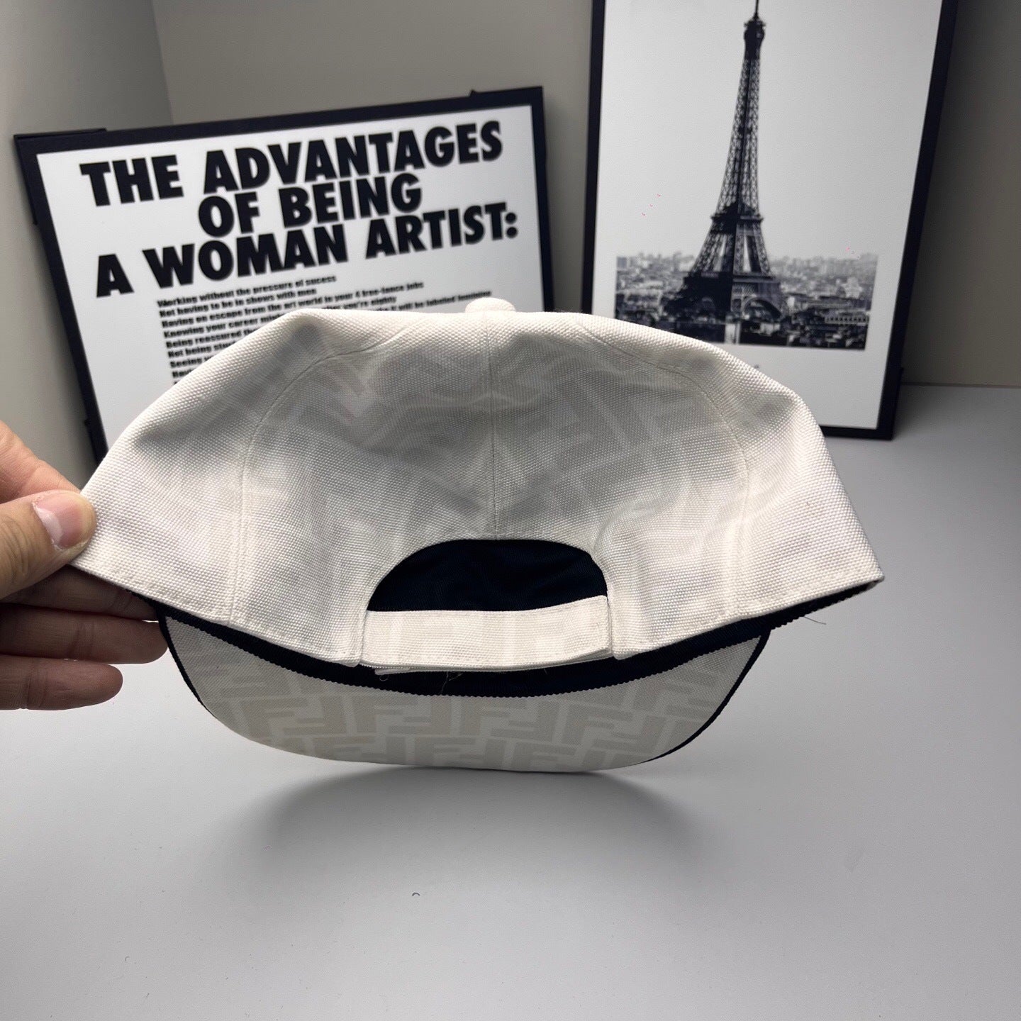 Fendi FF Cotton Baseball Cap