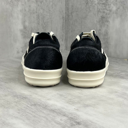 Rick Owens DRKSHDW Low "Black Fur"