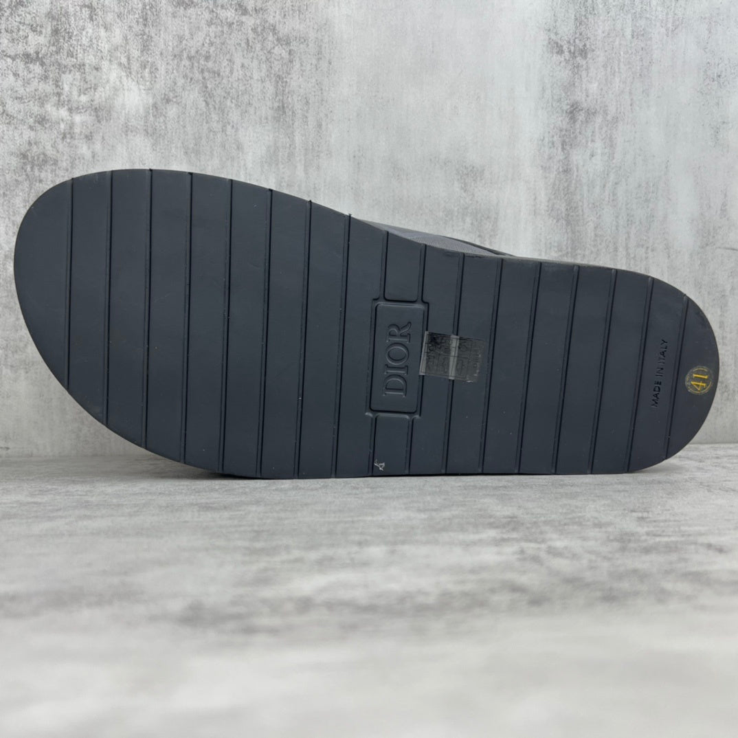 Dior CD Diamonds Slides "Black"