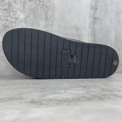 Dior CD Diamonds Slides "Black"